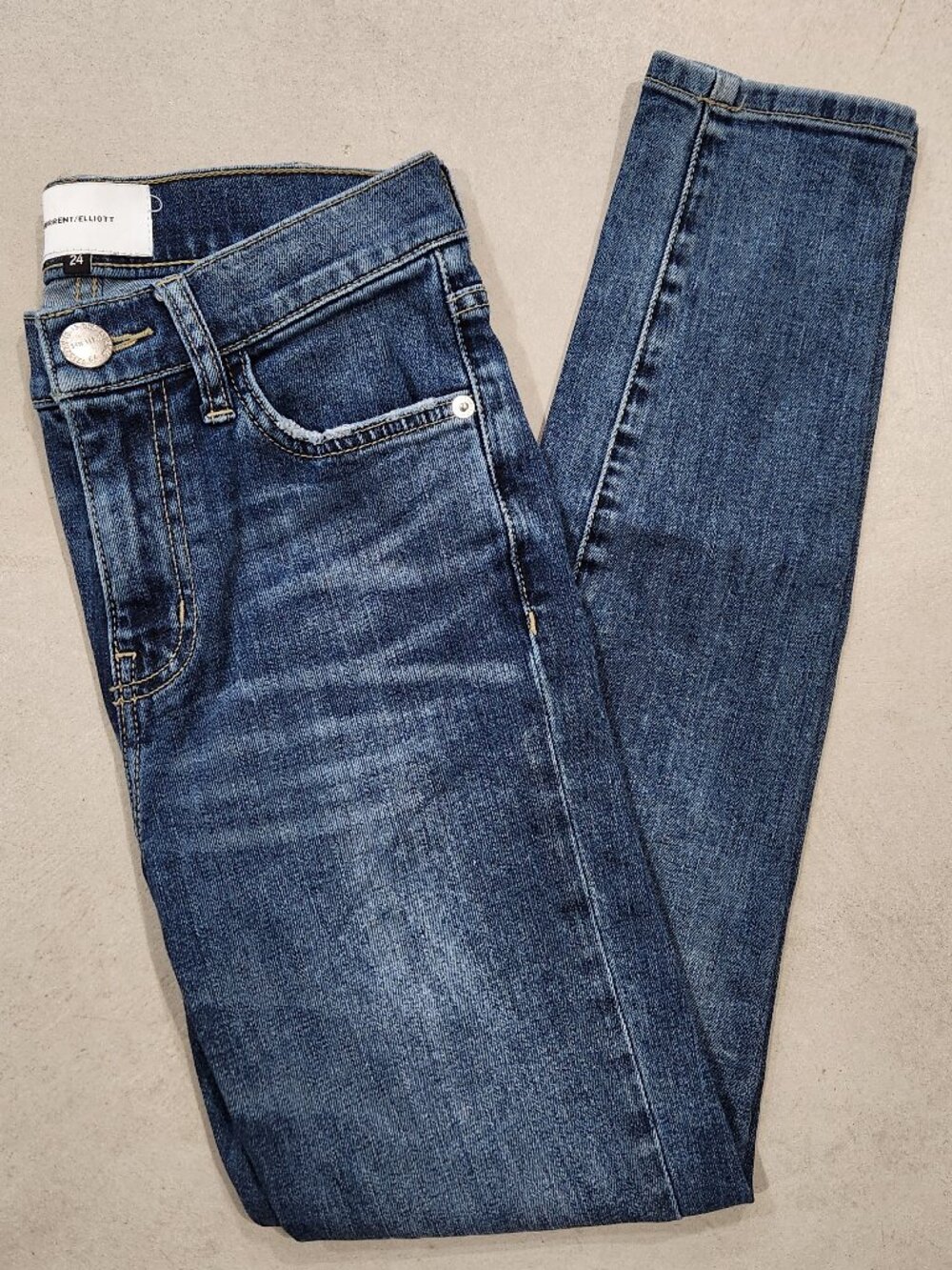 CURRENT/ELLIOTT | Straight Skinny Jeans 24